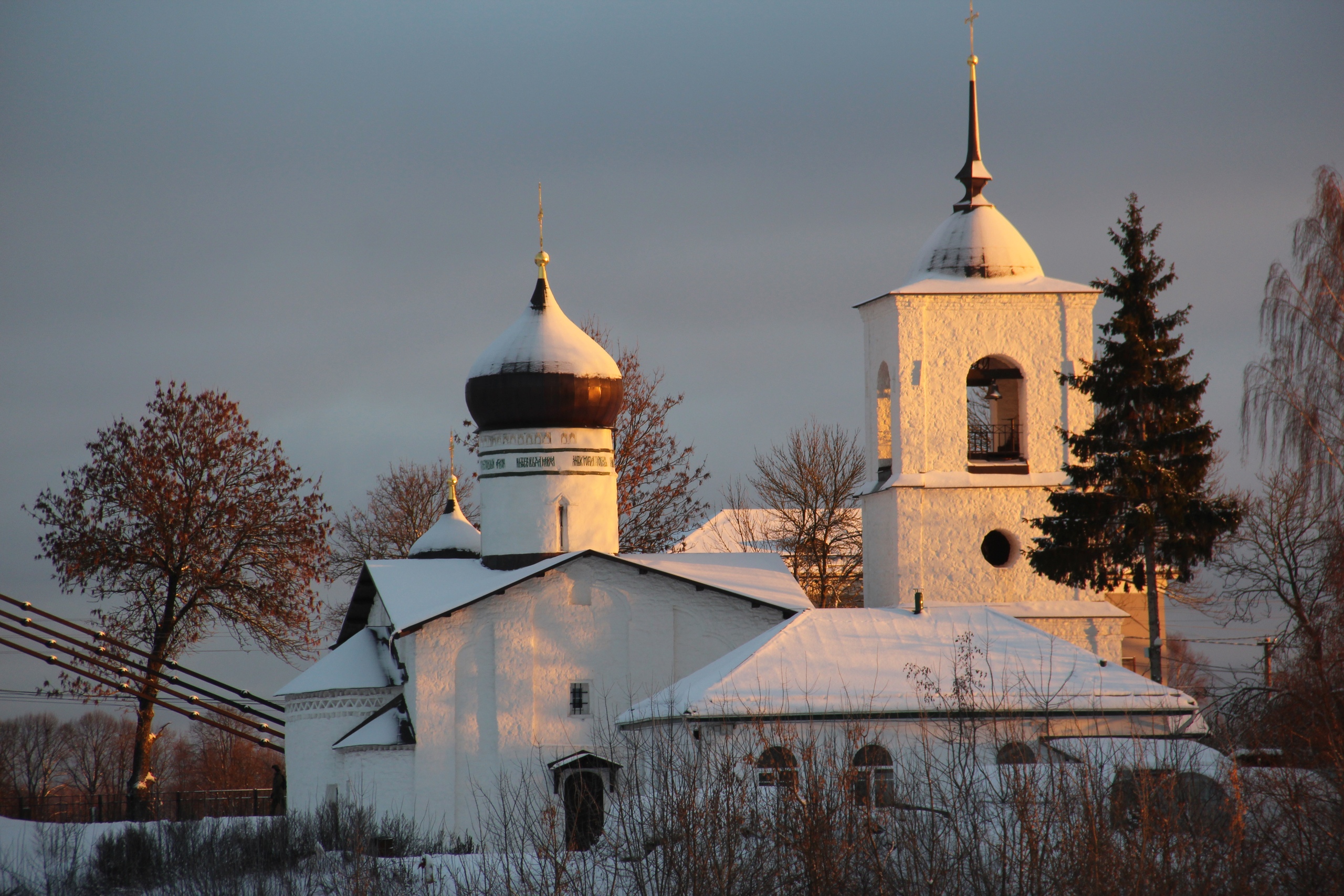 Никольская Церковь остров Псковская область