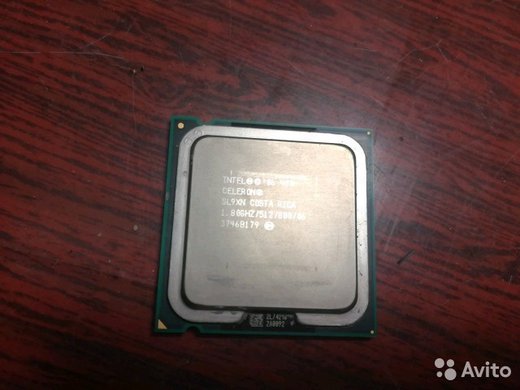 Процессор Celeron 1800 Mhz