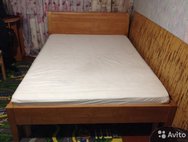 Кровать 140х200 с матрасом аскона