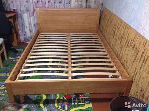 Кровать 140х200 с матрасом аскона