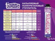Напыляемый утеплитель teplis