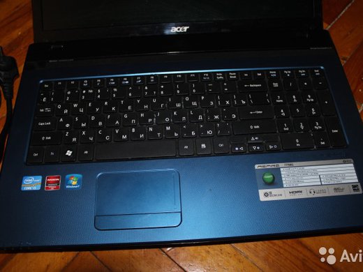 Ноутбук Aser 7750 17.3